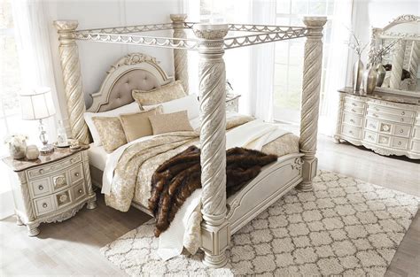 These complete furniture collections include everything you need to outfit the entire bedroom in coordinating style. Cassimore Canopy Bedroom Set Signature Design, 3 Reviews ...