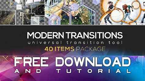 Transition | After Effects Template + Free Download + Tutorial - YouTube