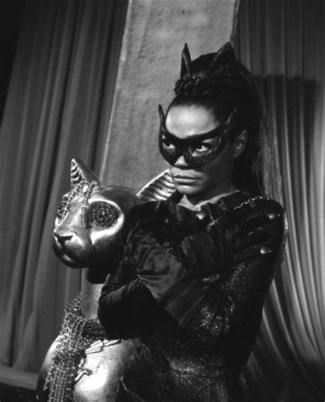 Beautiful Portrait Photos Of Eartha Kitt As Catwoman In The Tv Series