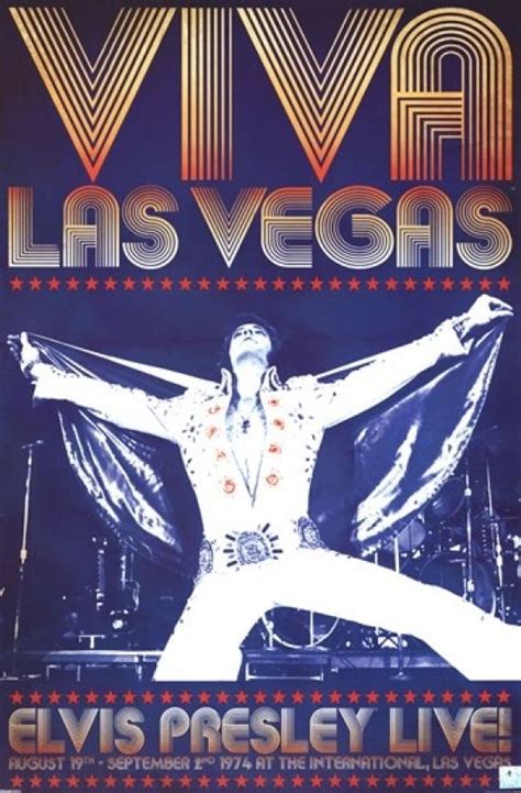Elvis Presley Viva Las Vegas Laminated Poster 24 X 36 Vegas Elvis