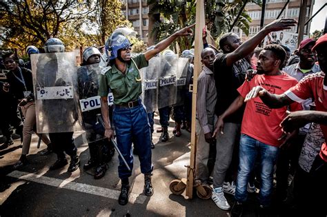 Zimbabwe Protests Turn Violent As Some Call Election A Sham The New
