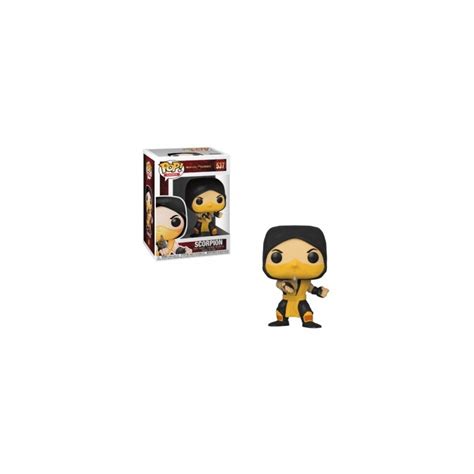 Scorpion Mortal Kombat Funko Pop Juguetesmeteorito Scorpion Mo