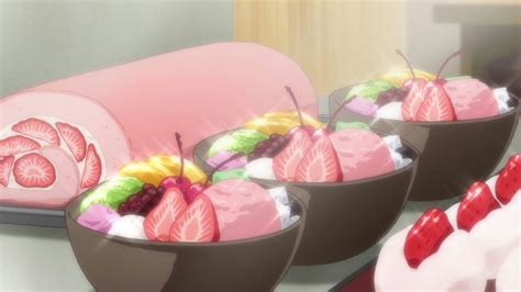 Rokuhoudou Yotsuiro Biyori Strawberry Roll Cake Anime Bento Anime Art