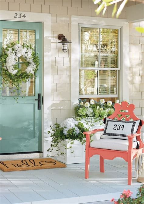 Everyday Wholesome 100 Spring Front Porch Decor Ideas And Inspiration