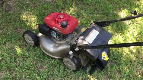Honda Mower Side Discharge Chute In Action 06814 Vg4 010 Youtube