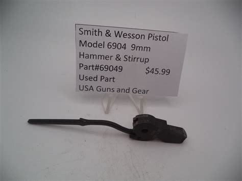 Smith And Wesson Pistol Model 6904 9mm Hammer And Stirrup Used Usa Guns