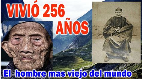 Angélica Italia El Hombre Más Viejo Del Mundo 256 Años Revela Sus