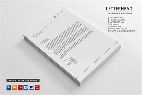 Choose from business letterhead, personal letterhead, holiday letterhead themes, and more. Corporate Letterhead ~ Stationery Templates ~ Creative Market