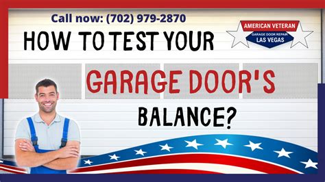 How To Test Your Garage Doors Balance
