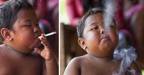 Remember The 2 Year Old Boy Who Smoked 40 Cigarettes A Day See What He