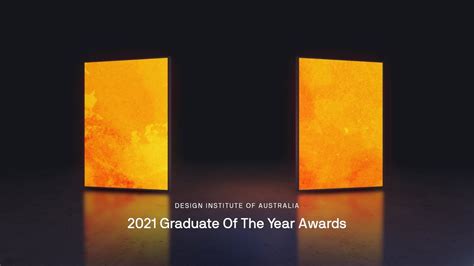 2021 Design Institute Of Australia Graduate Of The Year Awards Youtube