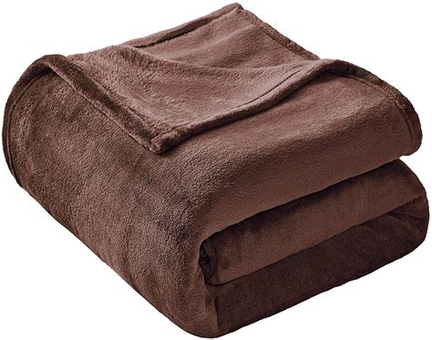 Bedding Fleece Blanket Queen Size Grey 300gsm Luxury Bed Blanket Fuzzy