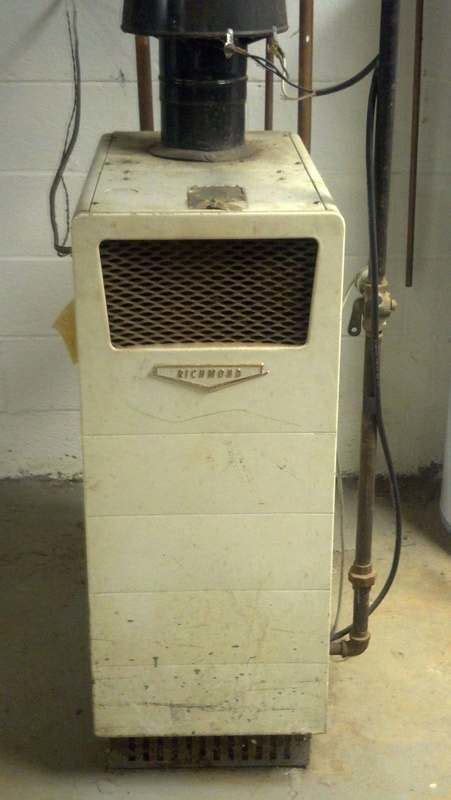 Old Vintage Natural Gas Boiler From The 50s Hvac Hacks