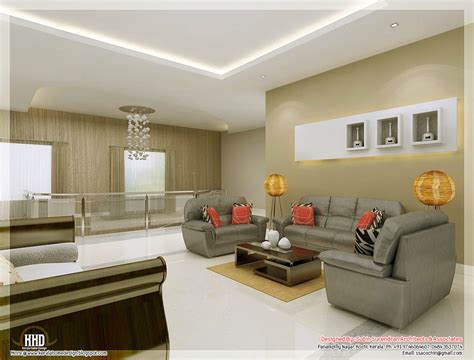 Awesome 3d Interior Renderings Kerala House Design