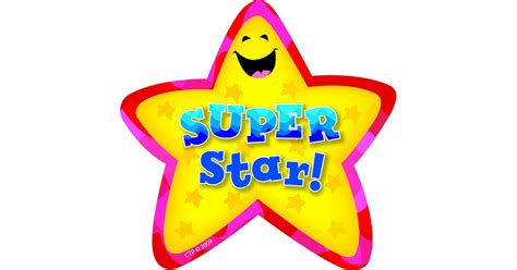 Super Star Star Badges 36pkg Ctp1070 Creative Teaching Press