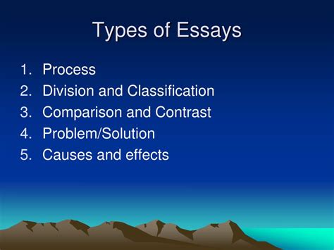 🌈 2 Types Of Essay Ielts Writing Task 2 Types Of Essays 2022 11 11