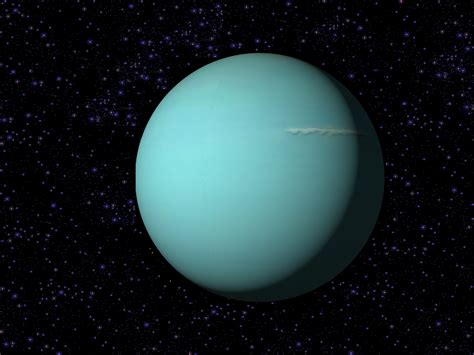 Uranus is the seventh planet from the sun. Uranus