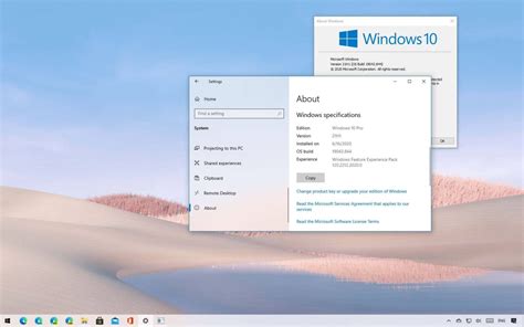 How To Check If Windows 10 21h1 Is Installed On Your Pc Pureinfotech