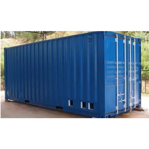 Rectangular Mild Steel Storage Used Shipping Container Capacity 5 Ton