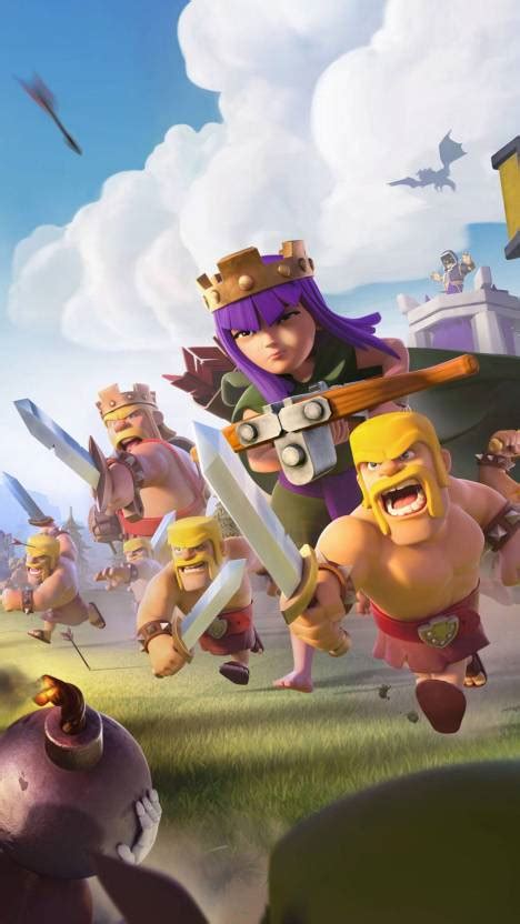 Clash Of Clans Poster Multicolor Photopaper Print 12 Inch X 18 Inch