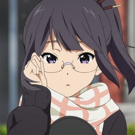 Anime Girl Pfp With Glasses