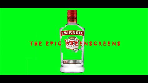 Vodka Smirnoff Greenscreen Effect Youtube