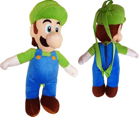 Mochila Peluche De Mario Bross Luigi Y Yoshi Super Mario Bros Mario