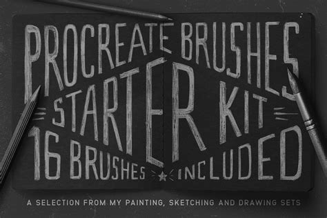 Procreate Brushes Starter Kit Brushes Creative Market
