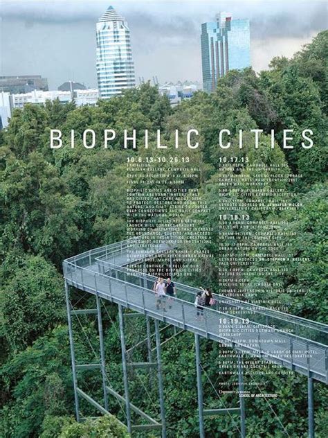 The Biophilic Cities Project And The Urban Imagination Biophilia
