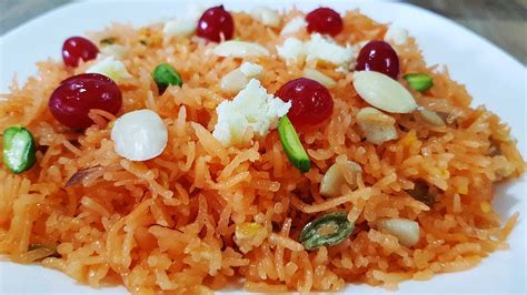 Shadi Wala Zarda Recipe L Zafrani Zarda Recipe Eid E Milad Special L