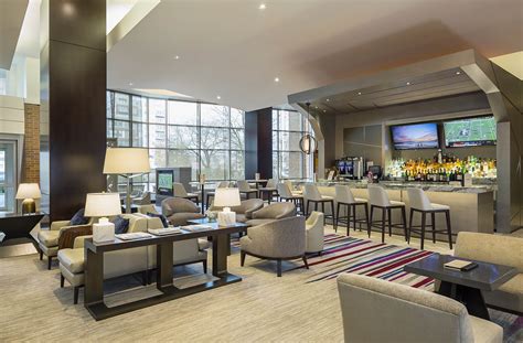 Bar And Seating Area In Hotel Lobby Andrea Rugg Photography
