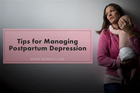 Tips For Managing Postpartum Depression