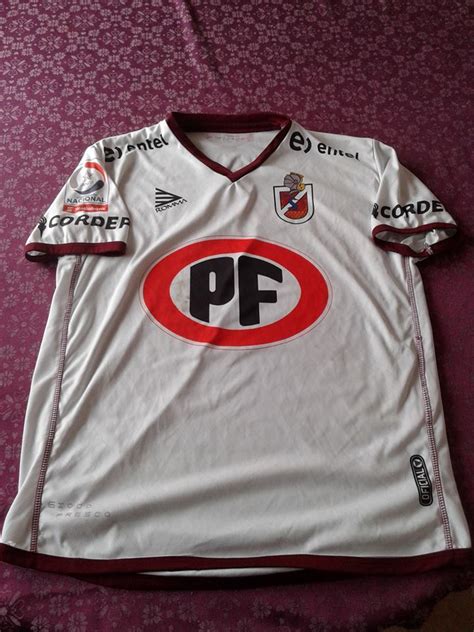 Plantilla en un solo vistazo: Deportes La Serena Visitante Camiseta de Fútbol 2014.