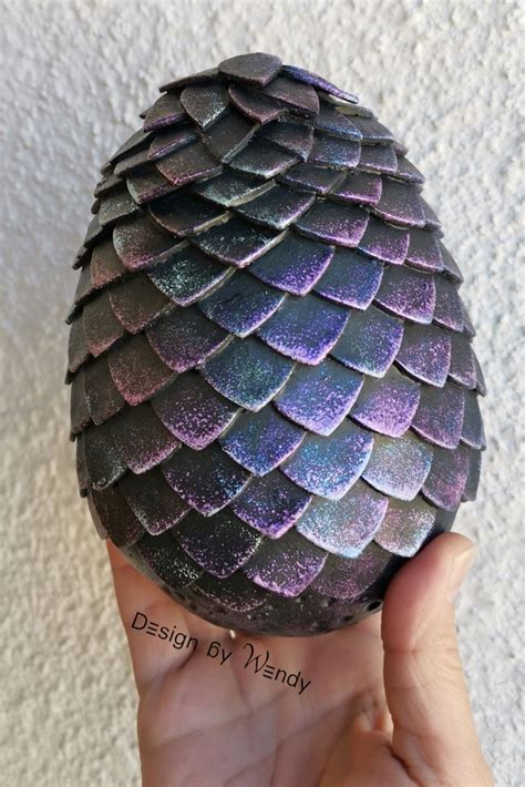 Dragon Egg By Dark Rainbow Dragon Xxl Custom Size Black With 4