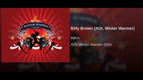 Billy Brown Aol Winter Warmer Youtube