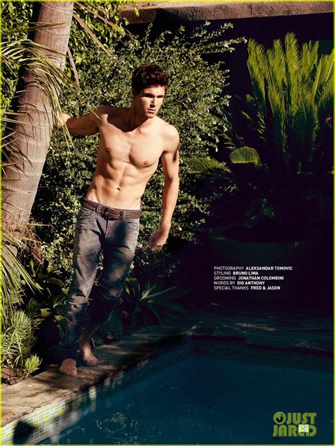 Robbie Amell Shirtless For Bello Feature Photo Magazine Robbie Amell Shirtless