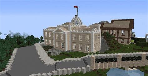 Unfinished Parliament Building Minecraft Project
