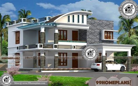 Veedu Photos In Kerala With Double Story Contemporary Modular Homes