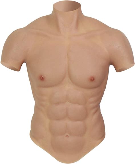 Buy Roanyer Male Chest Silicone Muscle Suit Realistic Mens Silicone