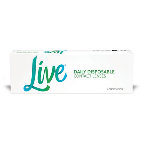 Live Daily Disposable čoček Kontaktní čočka