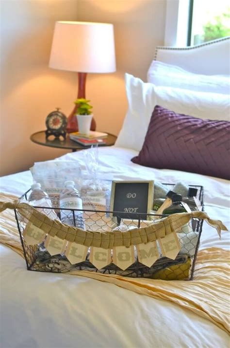 12 Ways To Make Your Guest Bedroom More Inviting Guest Room Baskets