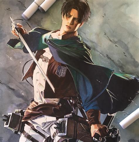 Levi Ackerman By Redwarrior3 On Deviantart