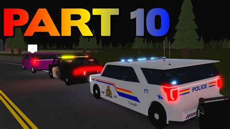 Roblox Vancouver Rcmp Patrol Part 10 Action Packed Day Youtube