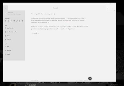 Appy Text For Windows 10 Is Your New Best Notepad Replacement Windows