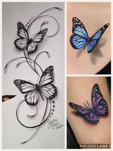 Realism Butterfly Tattoo Drawing Designs Tattoo Design