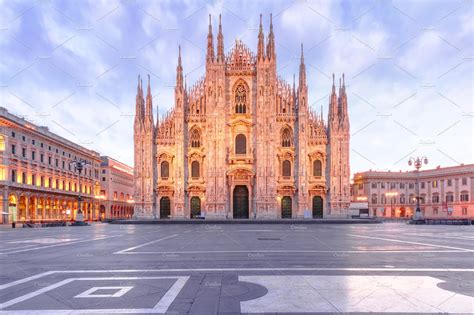 Milan Cathedral On Piazza Del Duomo Milan Italy ~ Architecture Photos