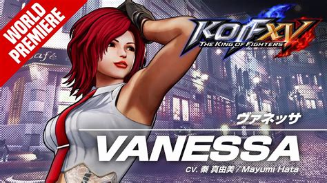 The King Of Fighters XV Vanessa Fecha O Time Secret Agent