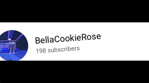 like thank you so so so so so so so much bellacookierose youtube