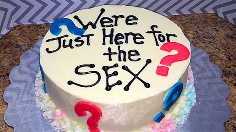 15 Outrageously Inappropriate Gender Reveal Cakes
