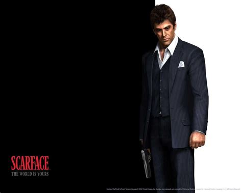 Scarface Video Game Wallpaper 1280x1024 Scarface Al Pacino Hd